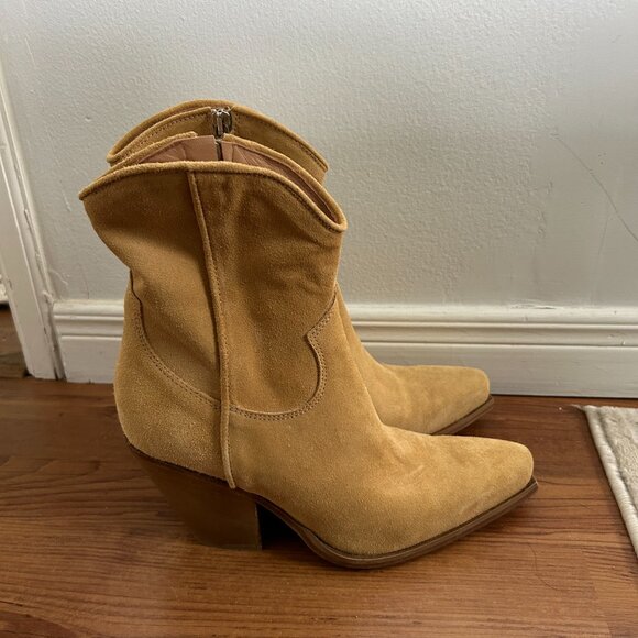 Vero Cuoio Suede Brayden Western Boots - Picture 3 of 4